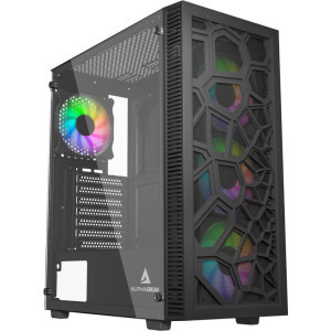 Gaming ZMEU MaxPro Advanced Edition, Intel i7-12700F 2.1GHz, 32GB DDR4, 1TB SSD, RTX 5050 8GB GDDR6, Iluminare RGB