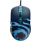 Mouse Gaming LexIP Kakashi Kamui RGB - Naruto Shippuden Black/Blue