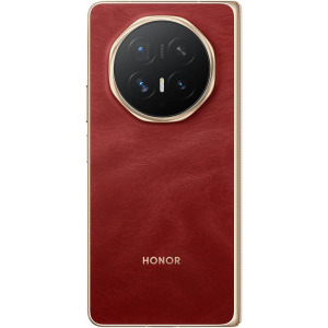 Honor Magic V6, 512GB, 16GB RAM, Dual SIM 5G, 4-Camere, Red + Casti HONOR Choice Earbuds Clip Purple incluse