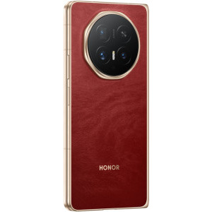 Honor Magic V6, 512GB, 16GB RAM, Dual SIM 5G, 4-Camere, Red + Casti HONOR Choice Earbuds Clip Purple incluse