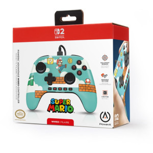 POWERA Advantage Mario Time Green pentru Nintendo Switch 2