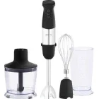 ECG Mixer vertical RM 750, 750W, 0.6 L / 0.5L, Negru/Inox