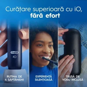 Oral-B Periuta de dinti electrica iO2 Negru + Trusa de calatorie