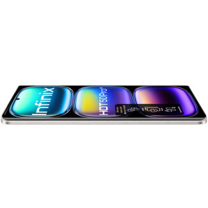 INFINIX Hot 50 Pro Plus, 256GB, 8GB RAM, Dual SIM, 4G, Tri-Camera, Titanium Grey