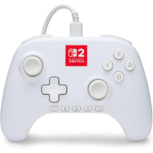 POWERA Advantage Lumectra White pentru Nintendo Switch 2