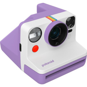 Polaroid Now Gen 3 Purple + Color Film Bundle (8 Instant Photos)