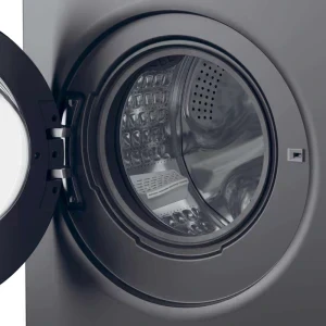 Candy GD 48SB6G-S, Slim, 8 kg, 1400 RPM, Clasa A, Inverter, ProActive Wash, Gri