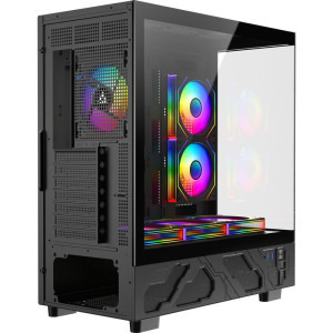 Gaming DRAGON Pro Advanced Edition, AMD Ryzen 7 5800X3D 3.4GHz, 32GB DDR4, 1TB SSD, RX 7700 XT 12GB GDDR6, Iluminare RGB