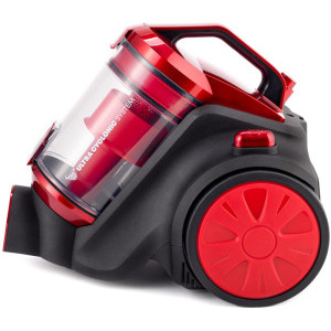 Daewoo RCC-120R-1, fara sac, 800W, 1.5L, Rosu/Negru