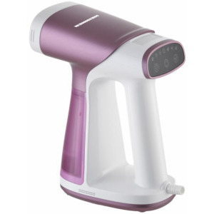 Heinner Aparat de calcat vertical SilkCare HGS-A1500VPNK, 1550W, 10g/min, Alb/Roz