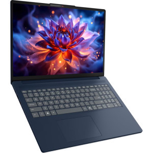 Lenovo 16'' IdeaPad Slim 3 16IWC11, WUXGA OLED, Procesor Intel® Core™ 5 315 (6M Cache, up to 4.40 GHz), 16GB DDR5, 512GB SSD, Intel Graphics, No OS, Cosmic Blue