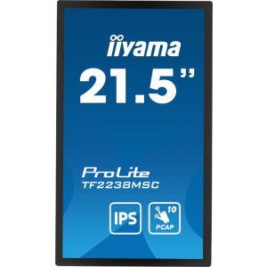 IIyama ProLite TF2238MSC-B1 Touchscreen 21.5 inch FHD IPS 5 ms 60 Hz