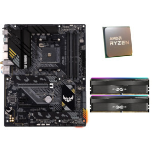 Startup Kit AMD Ryzen 5 5600 3.5GHz + TUF GAMING B550-PLUS WIFI II + 16GB DDR4
