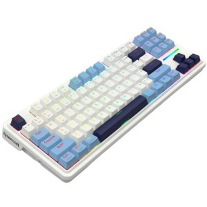 Redragon Antonium Pro TKL RGB Alb-Albastru Switch-uri liniare Redragon Gri Mecanica