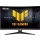 Monitor LED ASUS Gaming TUF VG32VQM5B Curbat 31.5 inch FHD VA 0.5 ms 250 Hz HDR FreeSync Premium