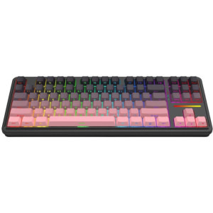 Redragon Antonium Pro TKL RGB Negru-Roz Switch-uri liniare Huano Mecanica