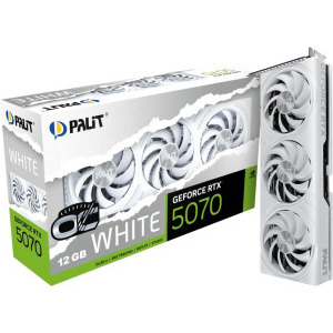 Palit GeForce RTX 5070 White OC 12GB GDDR7 192-bit DLSS 4.0