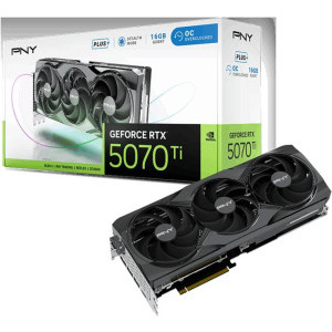 PNY GeForce RTX 5070 Ti Triple Fan Plus OC 16GB GDDR7 256-bit DLSS 4.0