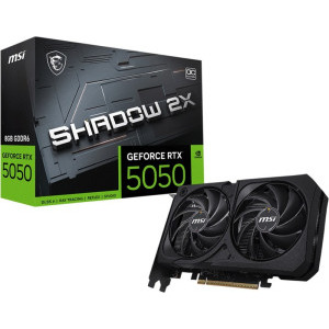 MSI GeForce RTX 5050 SHADOW 2X OC 8GB GDDR6 128-bit DLSS 4.0