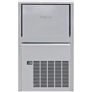Congelator Whirlpool Aparat cuburi de gheata profesional ADN 108, Capacitate 25 kg / 24 h, Inox