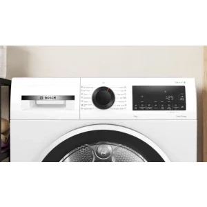 Bosch WQG243DMBY, Pompa de caldura, 9 kg, Clasa C, AutoDry, SensitiveDrying, Iluminare interioara, Alb