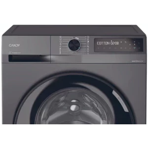 Candy BR 410B8G-S, 10 kg, 1400 RPM, Clasa A, Inverter, ProActive Wash, hOn, Gri