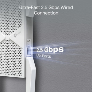 TP-LINK 2.5Gigabit RE655BE Tri-Band WiFi 7