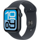 SmartWatch Apple Watch SE 3 (2025), Cellular, GPS, 40mm Aluminium Midnight cu Midnight Sport Band - S/M