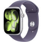 SmartWatch Apple Watch Series 11, GPS, 42mm Carcasa Aluminium Silver, Purple Fog Sport Band - M/L