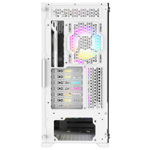 Gaming DRAGON Epic Elite Alb, AMD Ryzen 5 9600X 3.9GHz, 32GB DDR5, 2TB SSD, RTX 5070 12GB GDDR7, Iluminare RGB