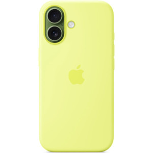 Apple Protectie pentru spate, material silicon pentru iPhone 17, culoare Neon Yellow