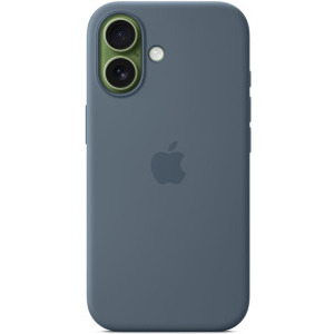 Apple Protectie pentru spate, material silicon pentru iPhone 17, culoare Anchor Blue