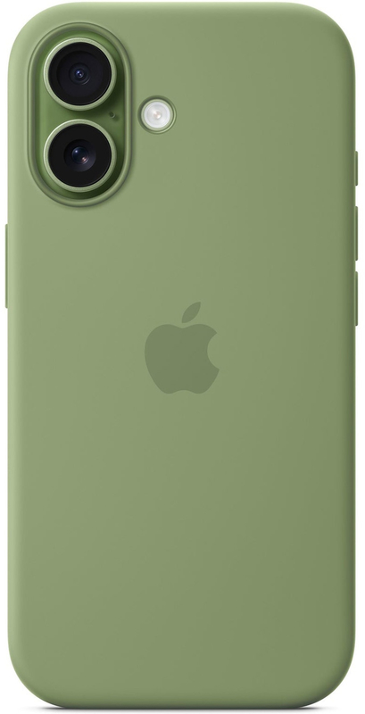 Apple Protectie pentru spate, material silicon pentru iPhone 17, culoare Light Moss