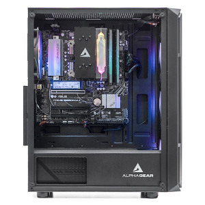 Gaming ZMEU Black Friday Edition, AMD Ryzen 7 8700G 4.2GHz, 32GB DDR5, 1TB SSD, Radeon 780M with Ryzen AI, Iluminare RGB