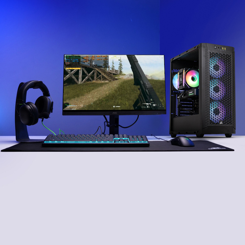 PC Gaming BALAUR Battle Pack i5 (include PC Gaming , Monitor Gaming, Mouse, Tastatura, Casti, Mouse pad)