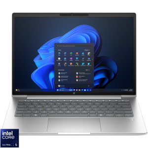 HP 14'' ProBook 4 G1i 14, WUXGA IPS Touch, Procesor Intel® Core™ Ultra 5 225U (12M Cache, up to 4.80 GHz), 16GB DDR5, 512GB SSD, Intel Graphics, Win 11 Pro, Silver