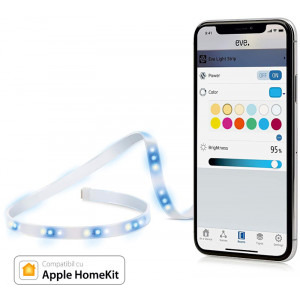 Eve Kit banda LED RGB Smart, Compatibil Apple HomeKit