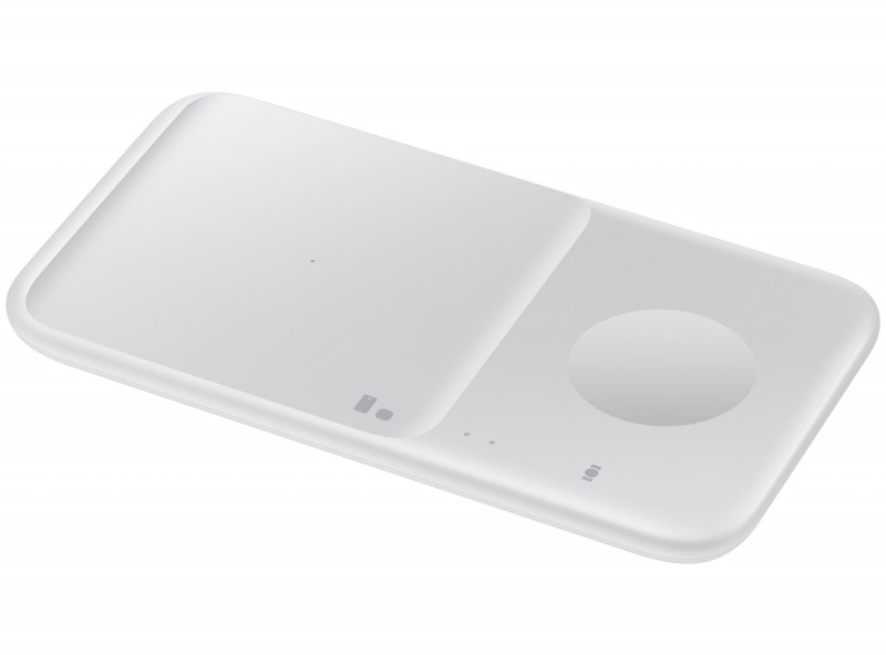Incarcator wireless GSM Samsung EP-P4300T, Wireless Charger Duo, alb
