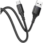 Cablu de date / adaptor Borofone BX54, USB Male la USB-C Male, 1 m, Black