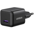 Incarcator retea Ugreen X518, 1x USB, Quick Charge 18 W, Black