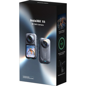 Insta360 X6 Midnight Black Essentials Bundle