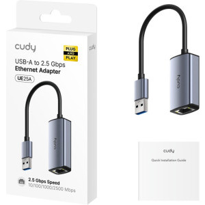 CUDY 2.5Gigabit UE25A USB Tip C