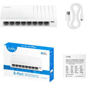 CUDY Gigabit GS108U
