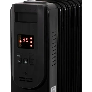 Camry Calorifer electric CR7813, 2500 W, 11 elementi, Cu ulei, 3 trepte, Termostat ajustabil, Negru
