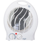Adler Aeroterma electrica AD7728, 2000 W, 2 trepte, Ventilare, Alb
