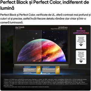 LG Smart TV OLED65G63LS Seria evo AI G6 163cm 4K UHD HDR