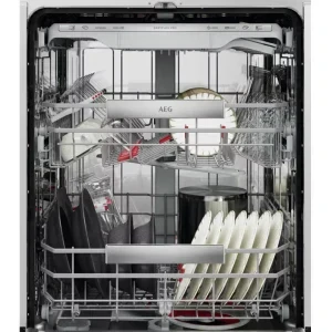 AEG NG97IX20PK, 15 seturi, 8 programe, Clasa A, Inverter, AirDry, EasyFlex Pro, FlexHolder, 60 cm