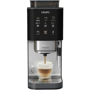 Krups semi-automat Coffee Crush Edition SA404BE1, 1370W, 15bar, 2L, Negru/Gri