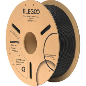 ELEGOO Filament PLA+, Black, 1 kg