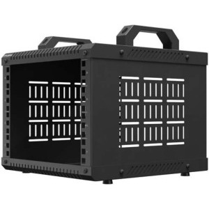 Lanberg OR10-2304-B 4U, Stand alone open rack, 280 x 300, Negru